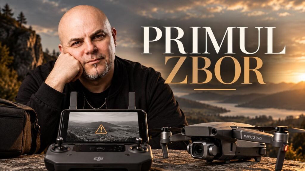 DJI Mavic Pro 2 pregătit pentru primul zbor